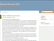 Tablet Screenshot of neenerneener.net